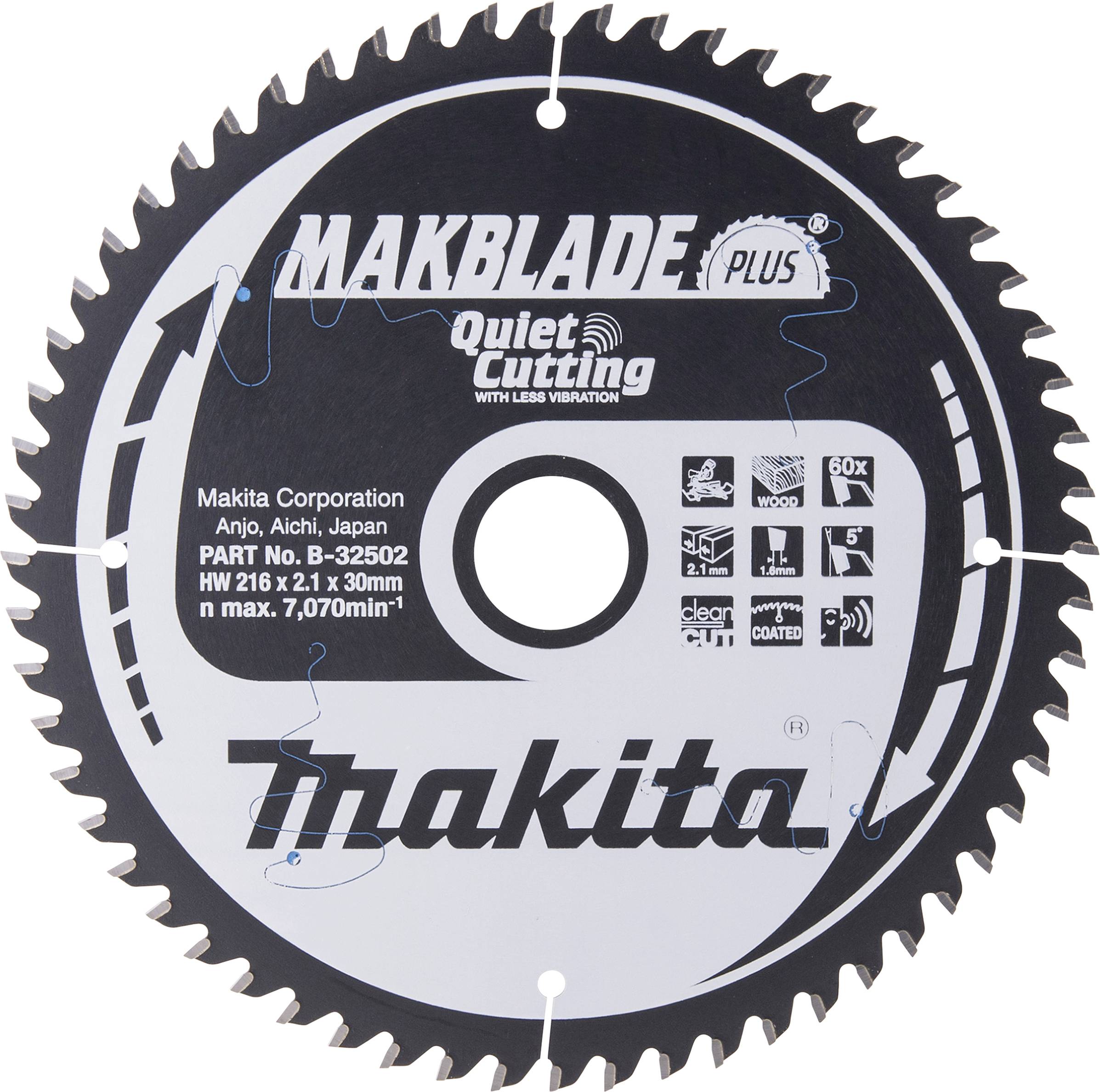 Makita B-32502 MAKBLADE+ B-32502 pilový kotouč 1 ks