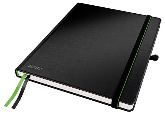 Leitz 44730095 poznámková kniha čtverečkovaný černá 80 listů DIN B5-0