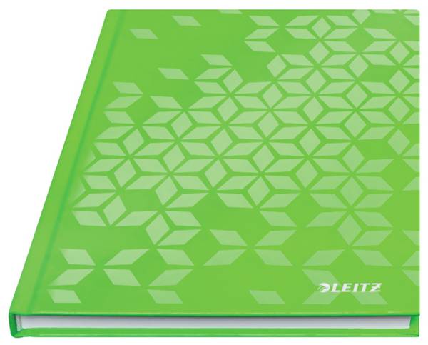 <br>  Leitz<br>  <br>  46281054<br>  poznámková kniha<br>  čtverečkovaný<br>  zelená<br>  80 listů<br>  DIN A5<br>