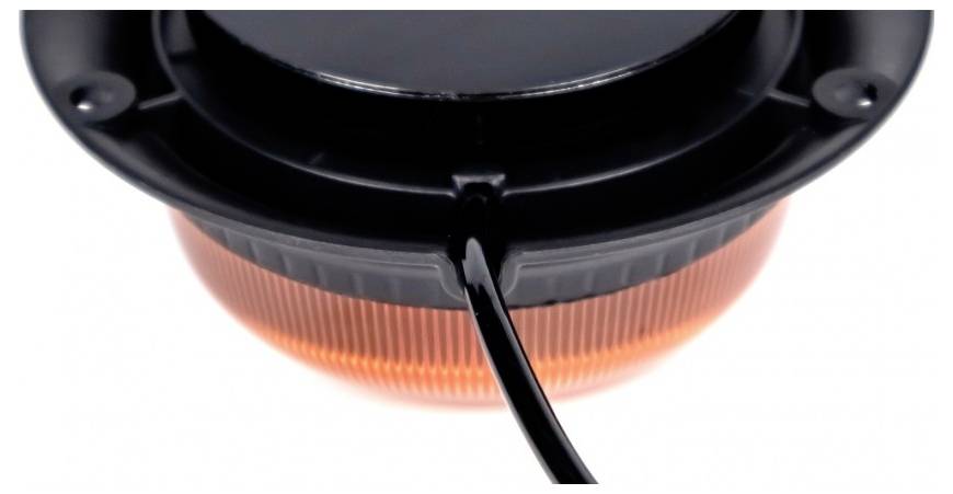 SecoRüt maják ALR0201 12 V/DC, 24 V/DC přes palubní síť upevnění magnetu, magnetický senzor oranžová-3