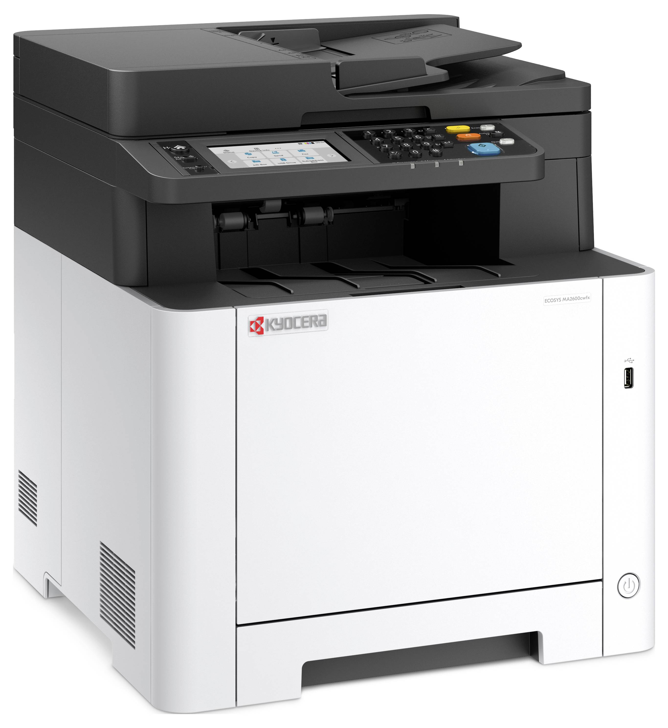 Kyocera ECOSYS MA 2600 cwfx multifunkční tiskárna laserová barevná A4 tiskárna, skener, kopírka, fax LAN, Wi-Fi, USB, du-2