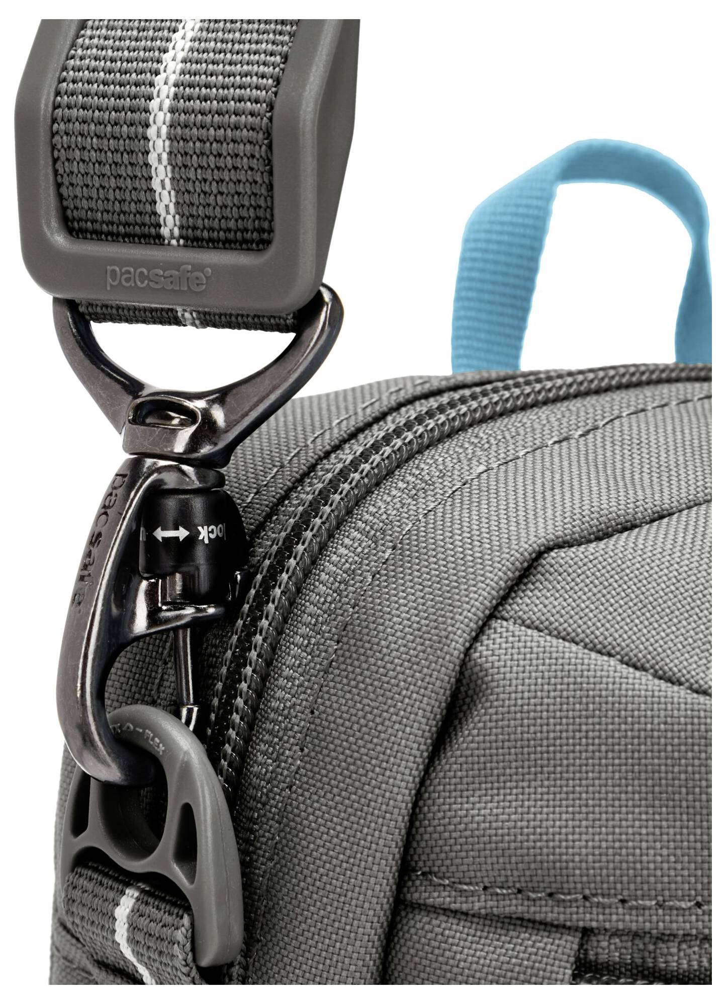 Pacsafe taška přes rameno GO Festival Crossbody stone 35170146 1 ks-6