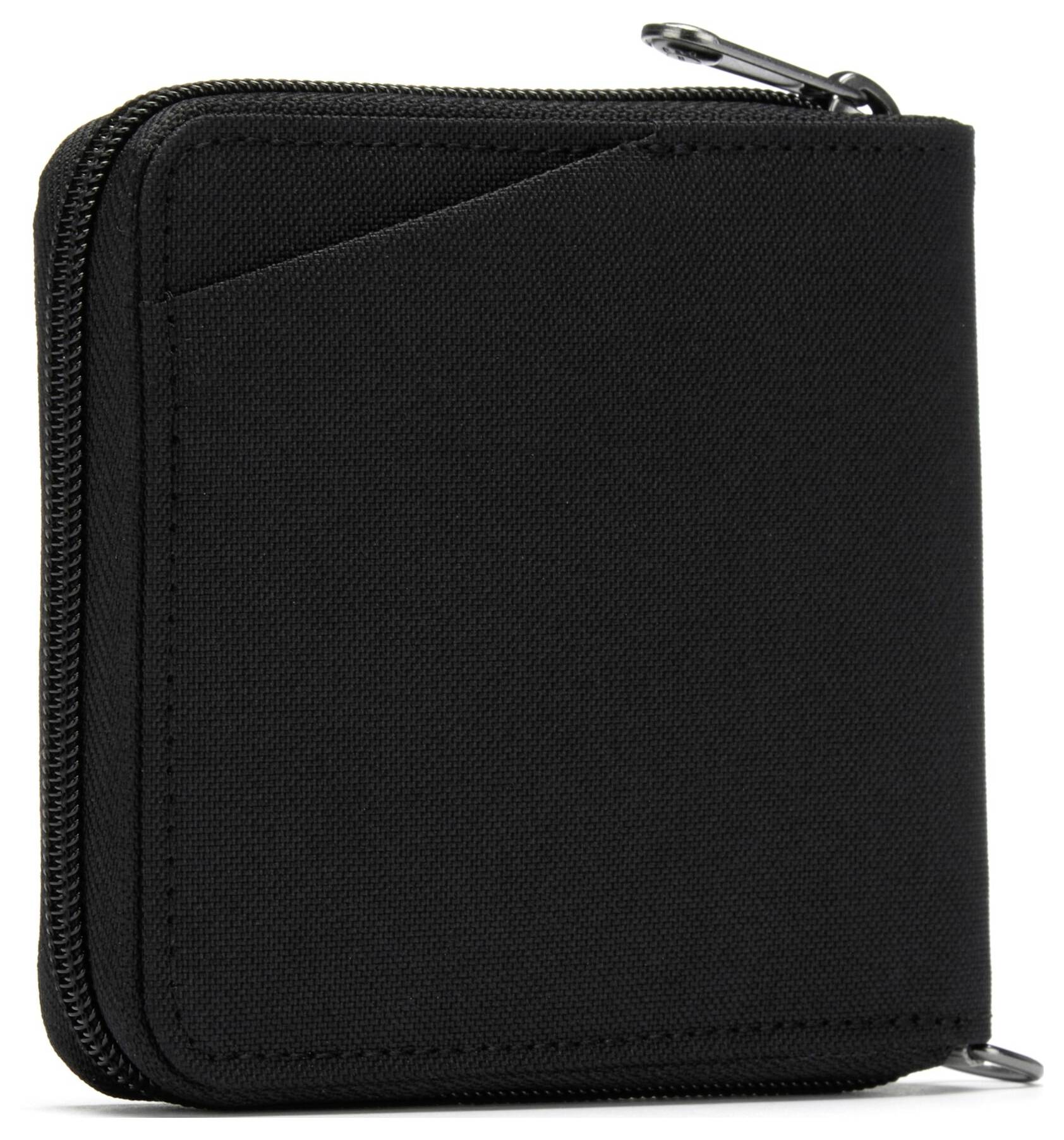 Pacsafe RFIDsafe Zip Around Wallet peněženka, (š x v x h) 11 x 10 x 2 cm, černá, 11050130-2
