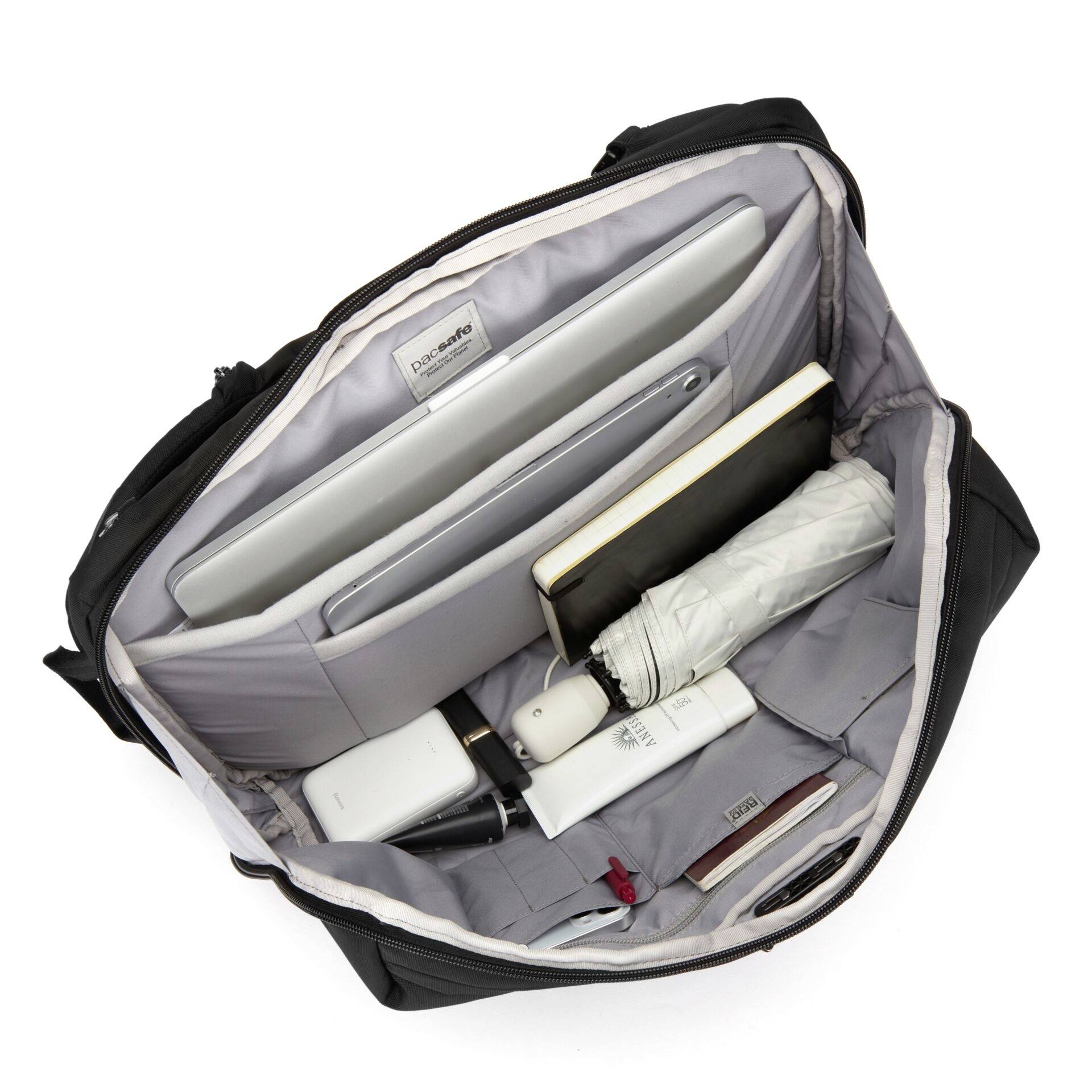 Pacsafe batoh na notebooky Metrosafe X 16, max. 40,6 cm (16") , černá-8