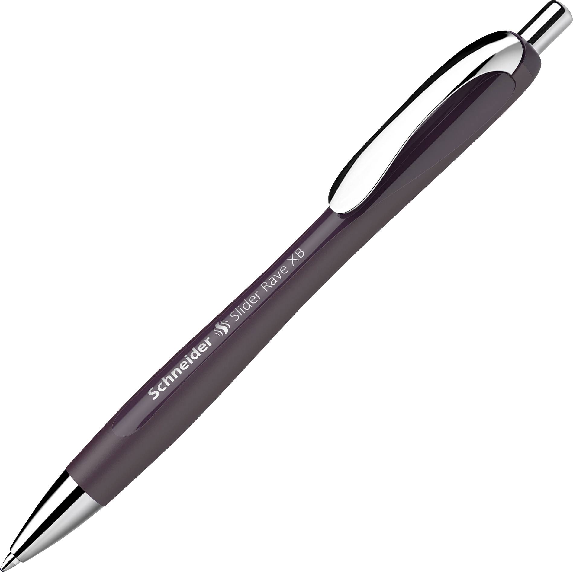 Schneider Schreibgeräte Slider Rave plum Mine Slider 755 XB blau 132543 kuličkové pero 0.7 mm Barva písma: modrá 1 ks-0