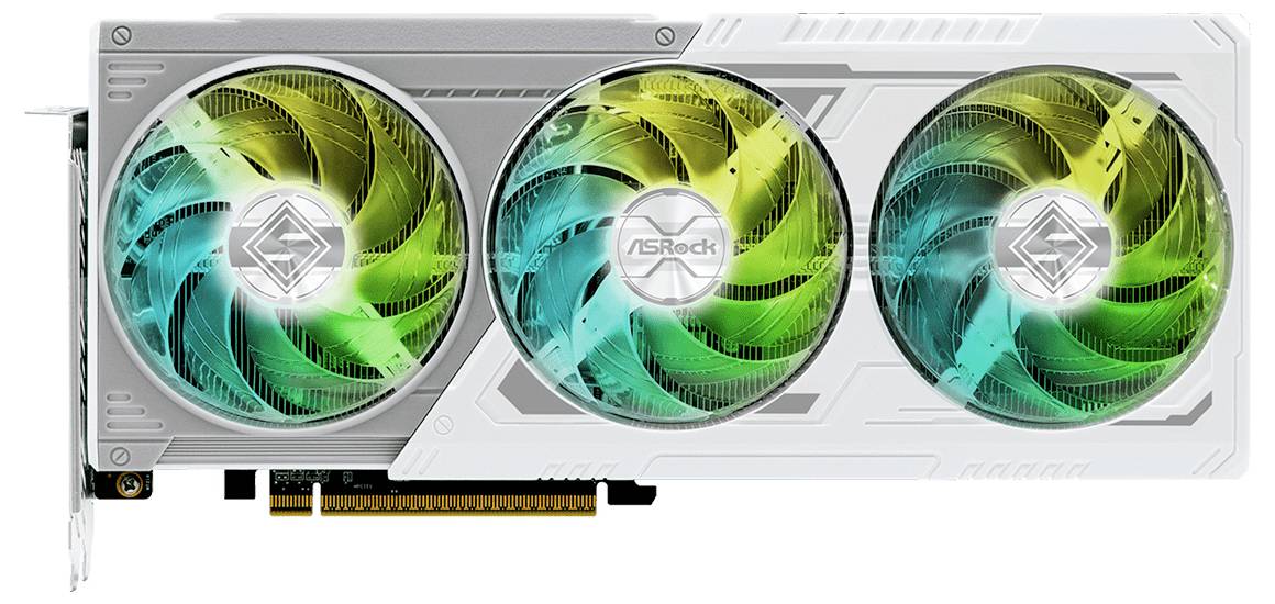 ASRock grafická karta AMD Radeon RX 9060 XT Radeon RX 9060 XT 16 GB GDDR6-RAM PCIe x16 HDMI™ RGB osvětlení-1