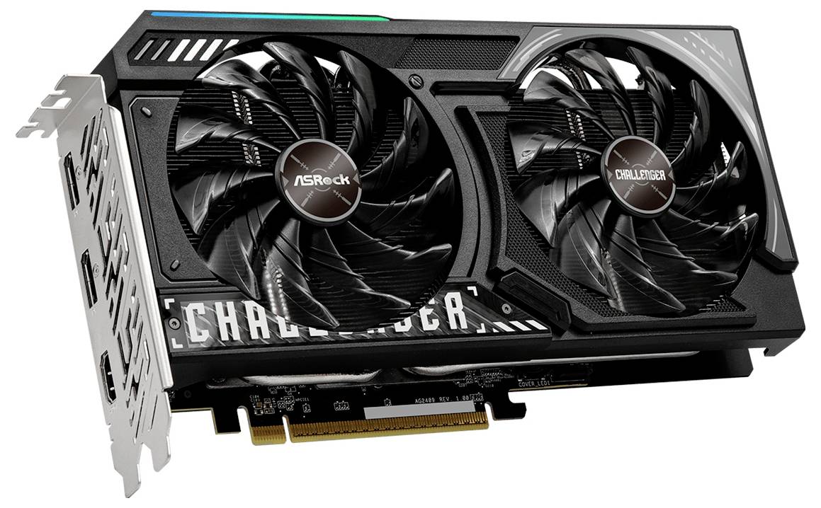 ASRock grafická karta AMD Radeon RX 9060 Radeon RX 9060 XT 16 GB GDDR6-RAM PCIe x16 PCIe 5.0 x16-3