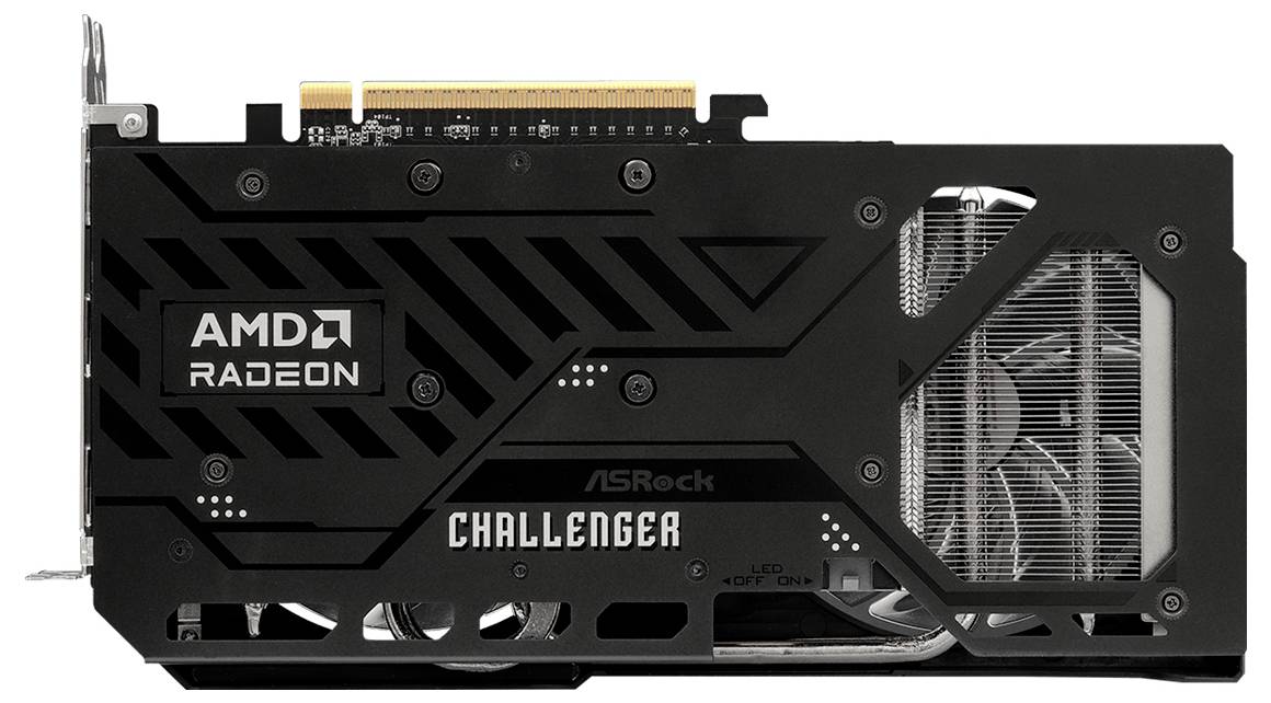 ASRock grafická karta AMD Radeon RX 9060 Radeon RX 9060 XT 16 GB GDDR6-RAM PCIe x16 PCIe 5.0 x16-5
