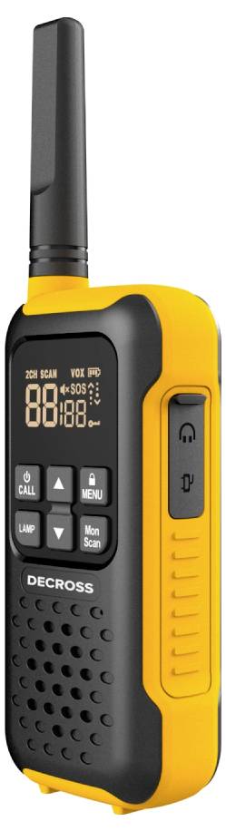 DECROSS DC93 Quad EU Orange 4er-Set DC9318716304001 PMR radiostanice-3