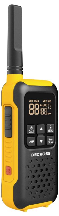 DECROSS DC93 Quad EU Orange 4er-Set DC9318716304001 PMR radiostanice-7