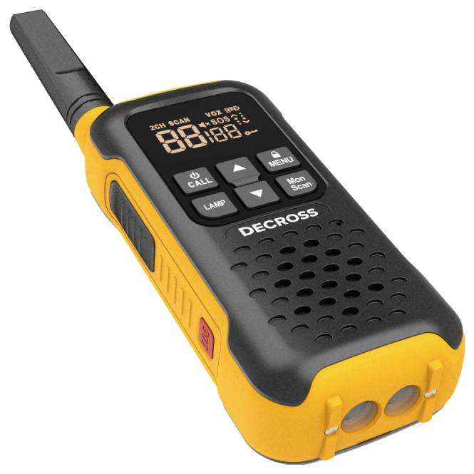 DECROSS DC93 Quad EU Orange 4er-Set DC9318716304001 PMR radiostanice-9