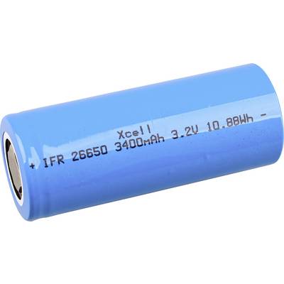 XCell speciální akumulátor 26650 Li-Ion 3.2 V 3400 mAh 1 ks-0