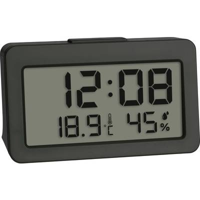 TFA Dostmann 60.2045.10 Quartz budík šedá časů buzení 1-0