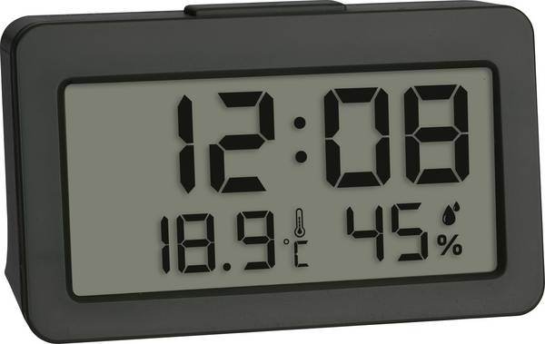 TFA Dostmann  60.2045.10  Quartz  budík  šedá  časů buzení 1