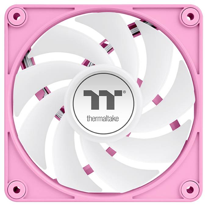 Thermaltake CT120 EX Reverse ARGB Sync PC Cooling Fan Pink 3 Pack PC větrák s krytem růžová (š x v x h) 120 x 120 x 25 m-3