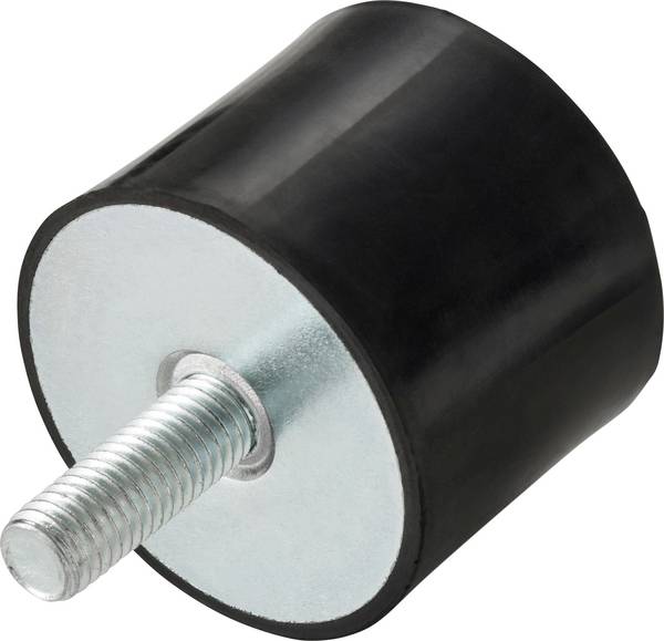 TRU COMPONENTS gumový doraz TC-NT50-40-43A Tvrdost 43 Shore a  Maximální statické zatížení 86 kg