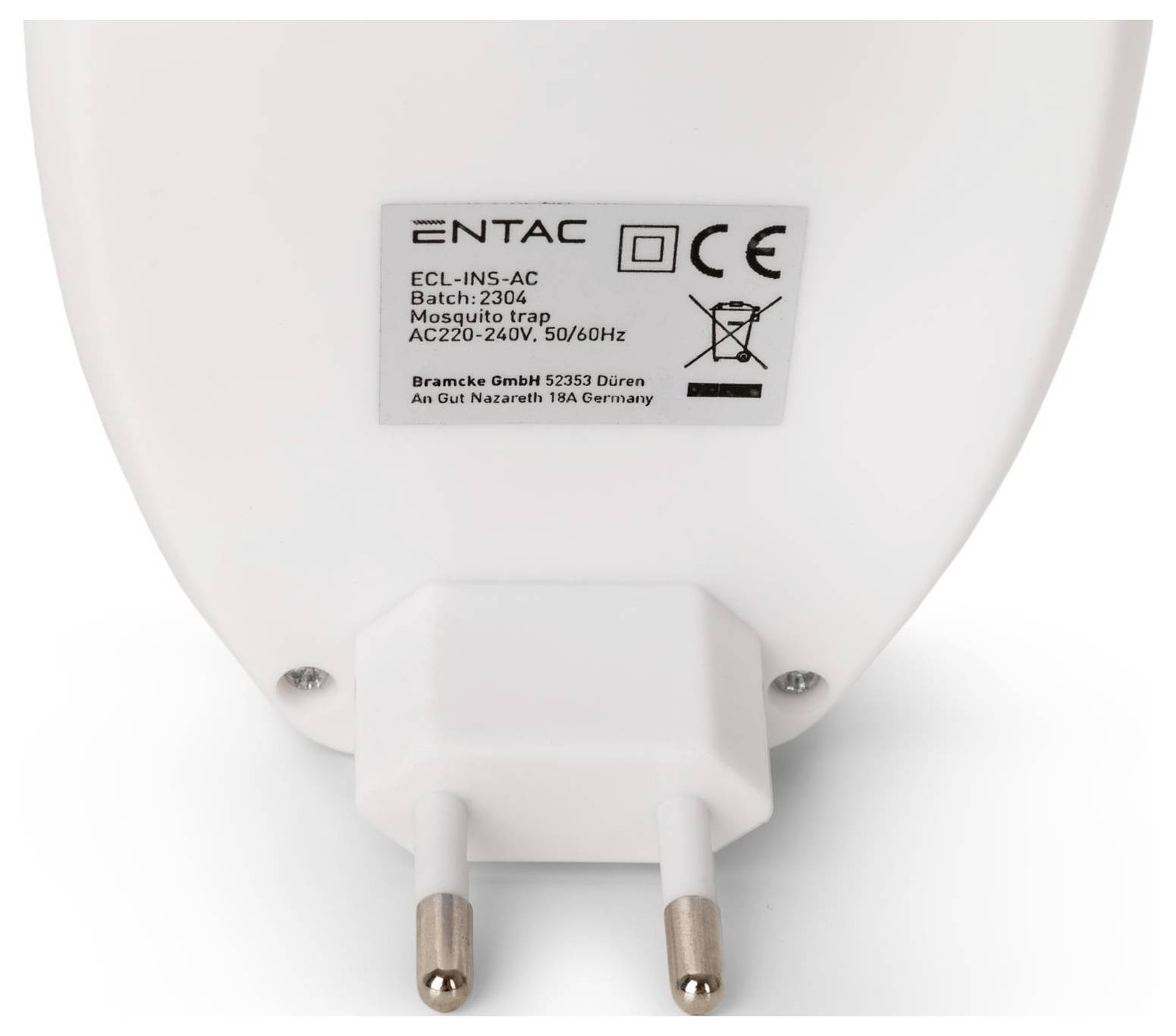 ENTAC ECL-INS-AC odpuzovač komárů a jiného hmyzu UV světlo 1.5 W bílá 1 ks-2