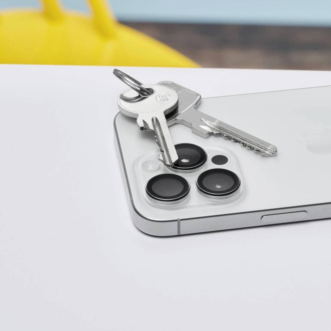Hama Ochranné sklo kamery Apple 1 ks odolné vůči poškrábání 00222796-11
