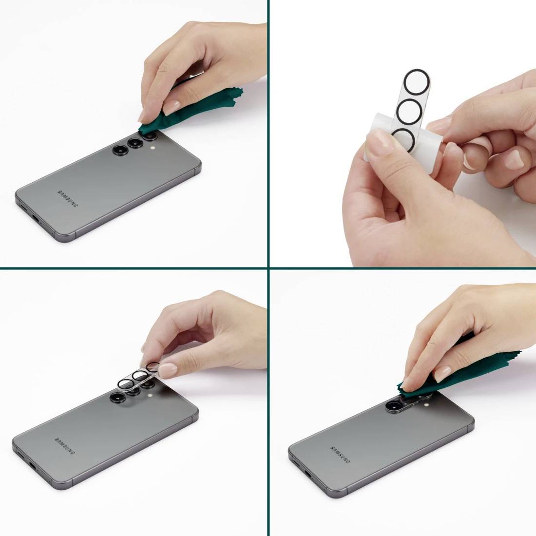 Hama Ochranné sklo kamery Samsung 1 ks odolné vůči poškrábání 00228533-8