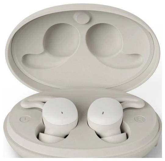 Hama špuntová sluchátka (In Ear) béžová, bílá-4