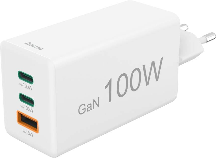 Hama USB nabíječka, USB Power Delivery (USB-PD) , Qualcomm Quick Charge 2.0, GaN, Rychlonabíječka, Qualcomm Quick Charge-0