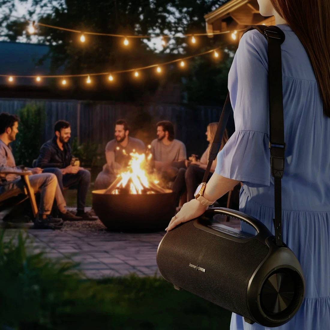 Hama Bluetooth®-Lautsprecher "UltiMate Pro" wasserfest IPX6, PowerPack, 120W, SW Bluetooth® reproduktor černá-11