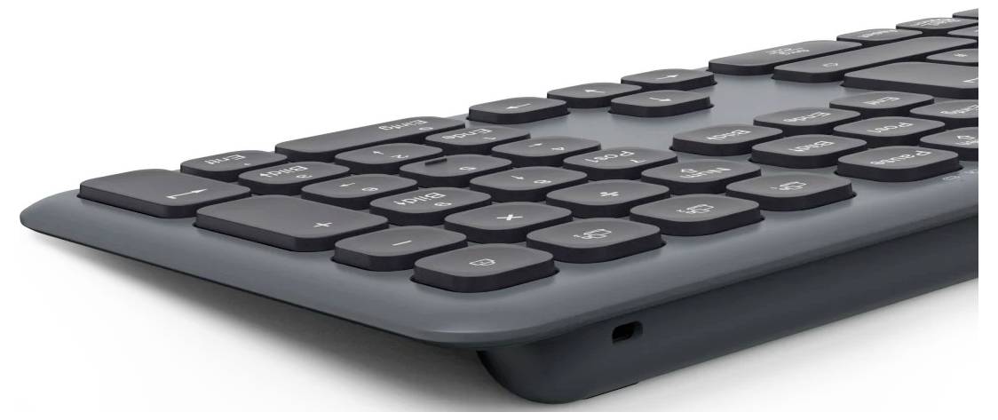 Hama Multi-Device-Tastatur-Maus-Set "WKM-550", kabellos, Funk/BT, SW, QWERTZ DE bezdrátový sada klávesnice a myše Tiché -8