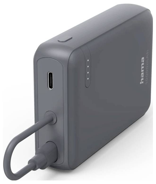 Hama powerbanka antracitová, Indikátor stavu-0