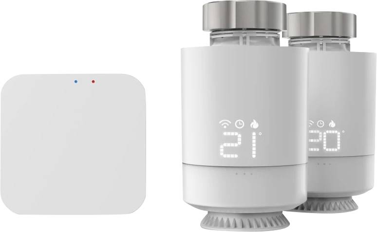Hama Smarte WLAN-Heizungssteuerung, 2x Smartes Heizkörperthermostat + Zentrale termostatická hlavice na radiátor-0