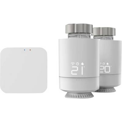 Hama Smarte WLAN-Heizungssteuerung, 2x Smartes Heizkörperthermostat + Zentrale termostatická hlavice na radiátor-0