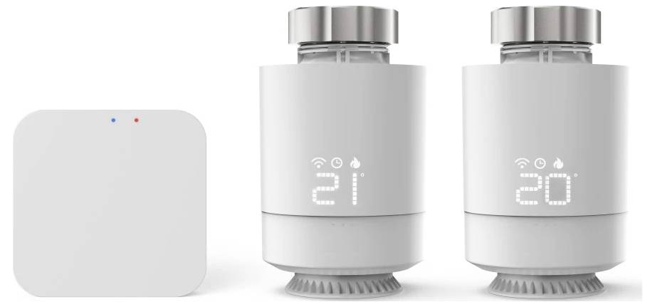 Hama Smarte WLAN-Heizungssteuerung, 2x Smartes Heizkörperthermostat + Zentrale termostatická hlavice na radiátor-1
