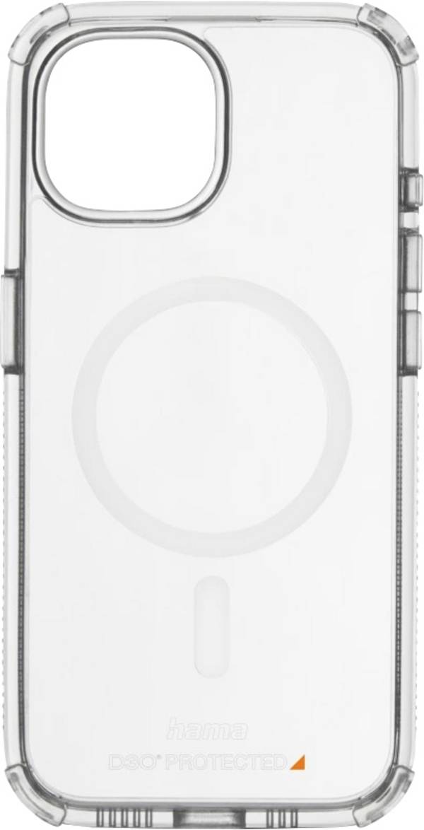 Hama  Cover Apple iPhone 15 transparentní Kompatibilní s MagSafe 00138104