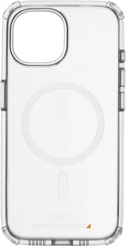 Hama Cover Apple iPhone 15 transparentní Kompatibilní s MagSafe 00138104-0