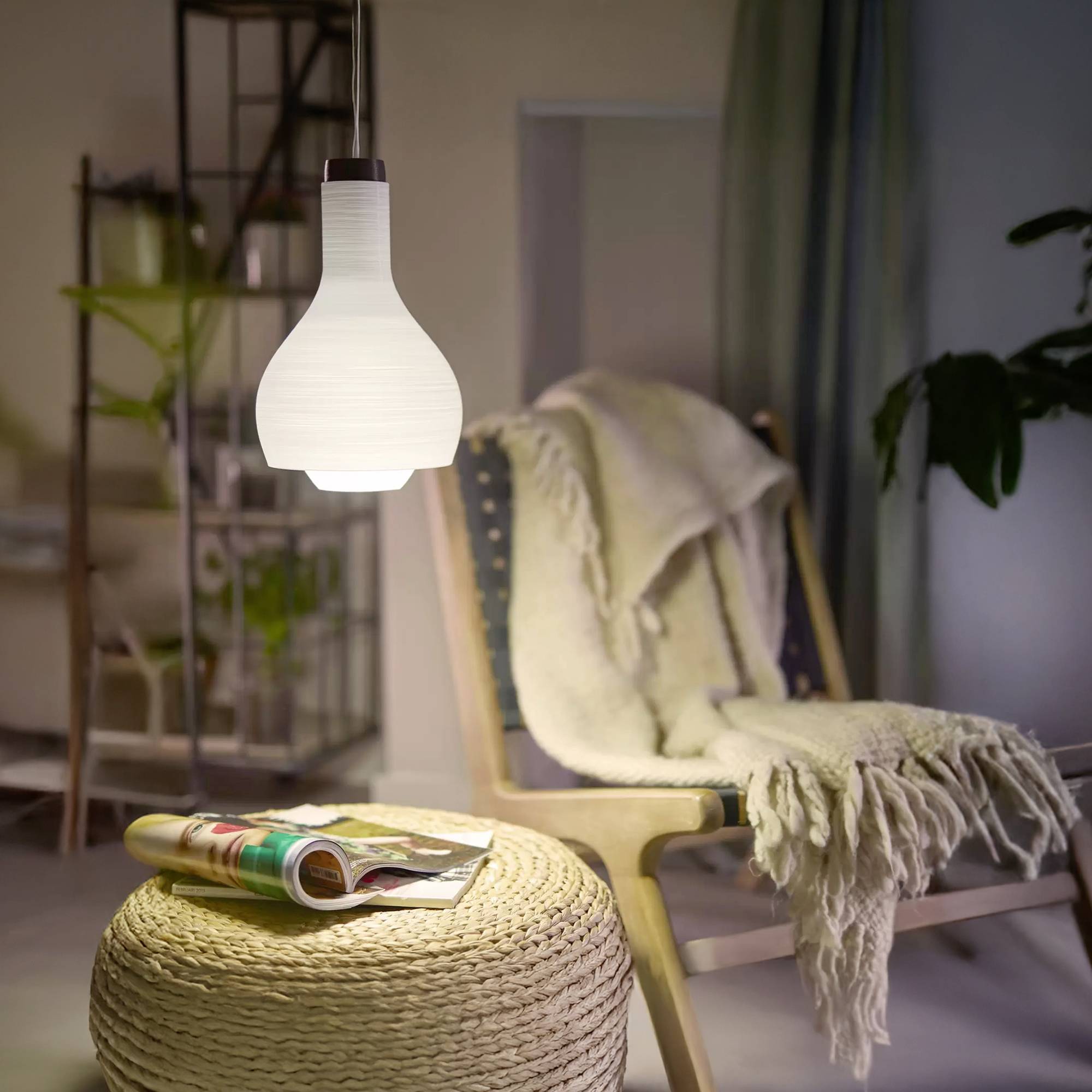 Philips 8721103047441 LED Energetická třída (EEK2021) E (A - G) E27 7 W = 60 W teplá bílá 3 ks-3
