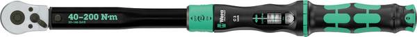 Wera Click-Torque Lock C 3, 05075692001, momentový klíč, s přepínací ráčnou, 1/2" (12,5 mm), 200 - 40 Nm