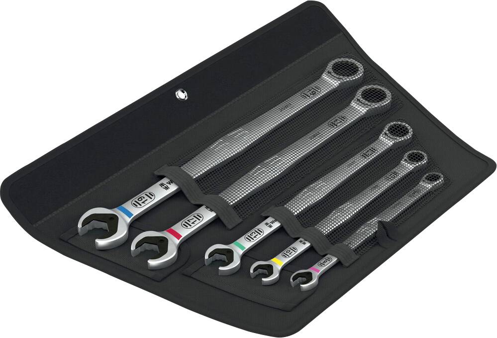 Wera 05020380001 6007 Joker 5 Set 1 sada očkoplochých klíčů 5dílná Délka klíče (cm) (jen pro nadpis) 8 - 19 mm-0