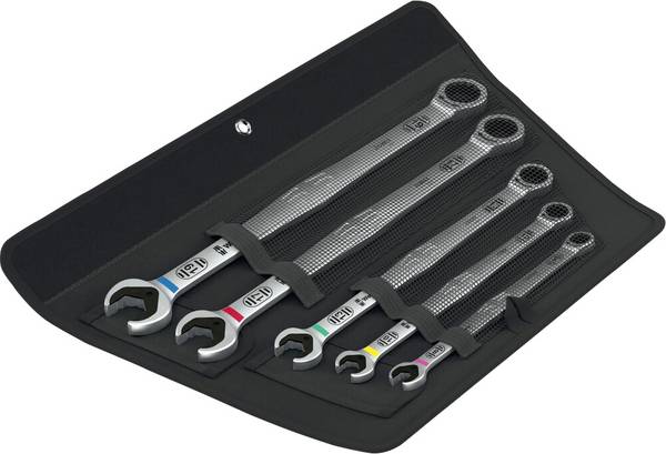 Wera 05020380001 6007 Joker 5 Set 1 sada očkoplochých klíčů 5dílná Délka klíče (cm) (jen pro nadpis) 8 - 19 mm