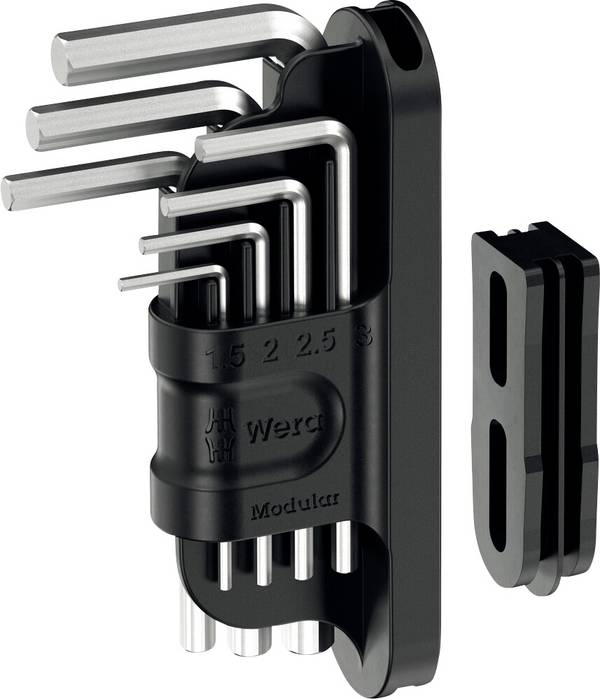 Wera Tool-Check Modular Winkelschlüssel 1 inbus sada klíčů   1.5 mm, 2 mm, 2.5 mm, 3 mm, 4 mm, 5 mm, 6 mm 7dílná
