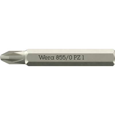 Wera 05058141001 855 Micro křížový bit Pohon (šroubovák): 1/4" (6,3 mm) Typ zakončení: křížový PZ PZ 1 30 mm-0