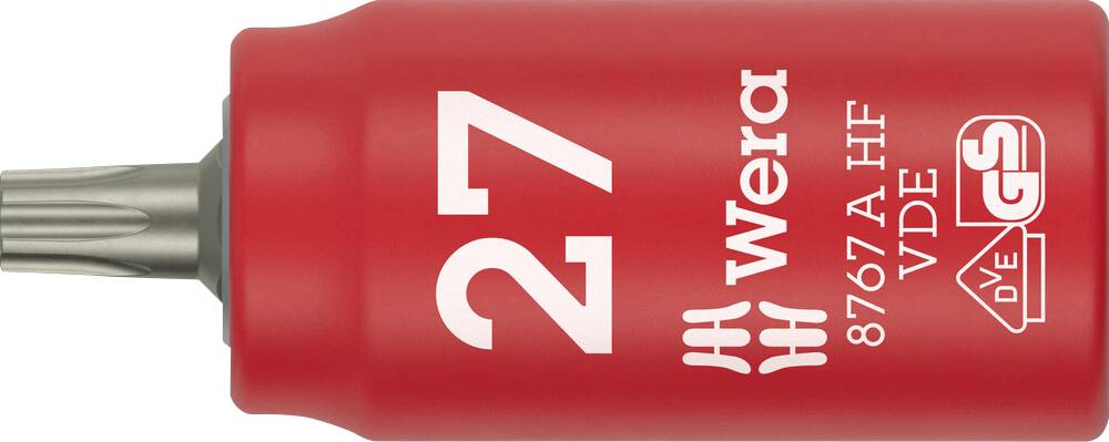 Wera 8767 A VDE HF 05005924001 TORX vložka pro nástrčný klíč funkce zadržení 1/4" T 27 1/4"-0