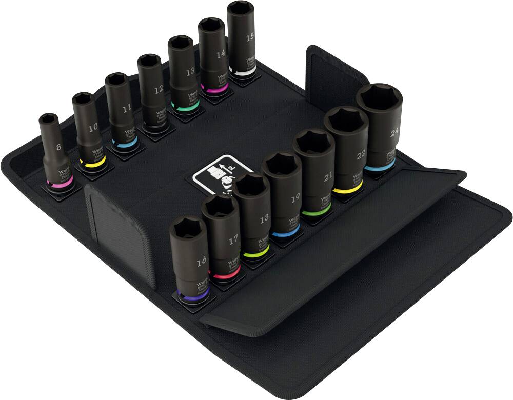 Wera 8790 B Impaktor Deep Set 1 sada nástrčných klíčů, metrický, 14dílná, 05005580001-0
