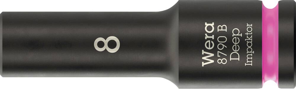 Wera 8790 B Impaktor Deep 05005550001 vnější šestihran vložka pro nástrčný klíč 8 mm-0
