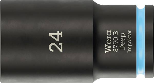 Wera 8790 B Impaktor Deep 05005563001 vnější šestihran vložka pro nástrčný klíč funkce zadržení 24 mm  24 mm   3/8"