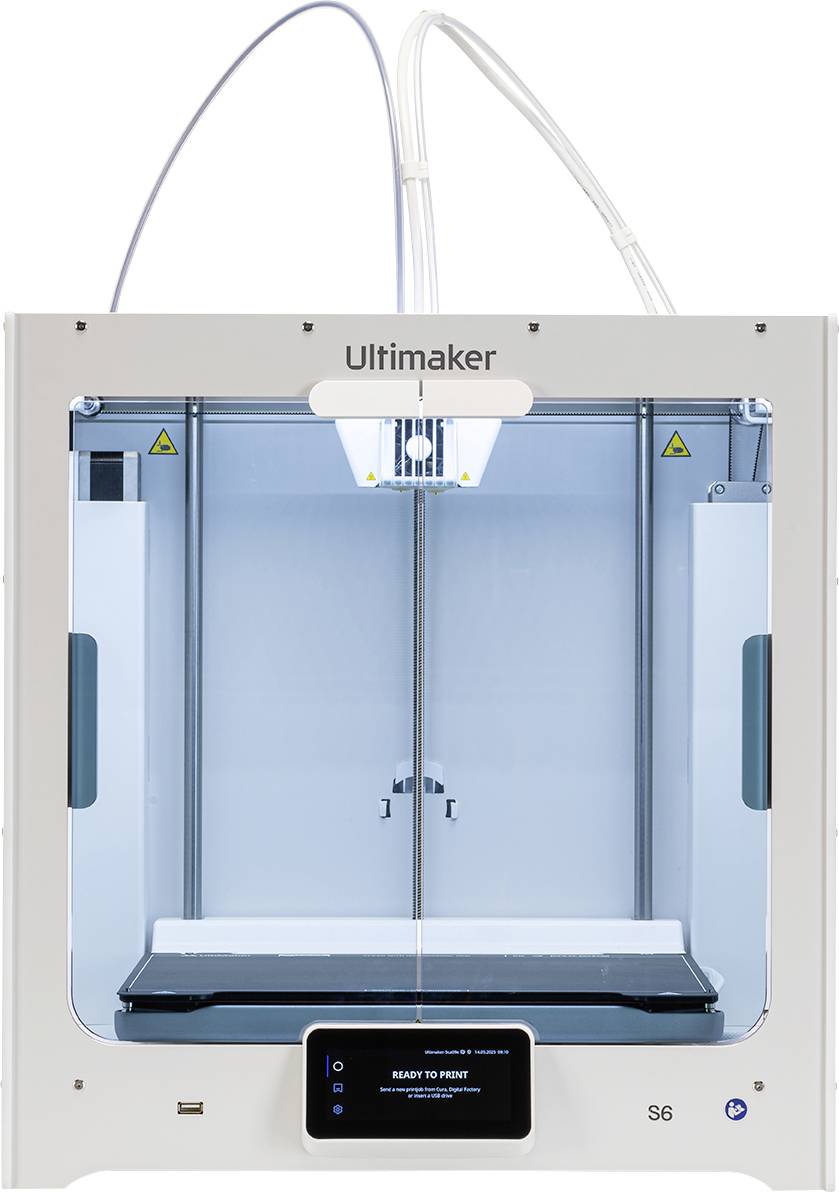 UltiMaker S6 inkl. Glass-Plate 3D tiskárna, vyhřívaná podložka, systém dvojitých trysek (duální extrudér)-0