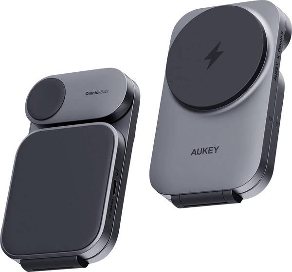 Aukey bezdrátová indukční nabíječka 15 W MagFusion Z LC-MC312  Výstup Magnetické připojení vícebarevná