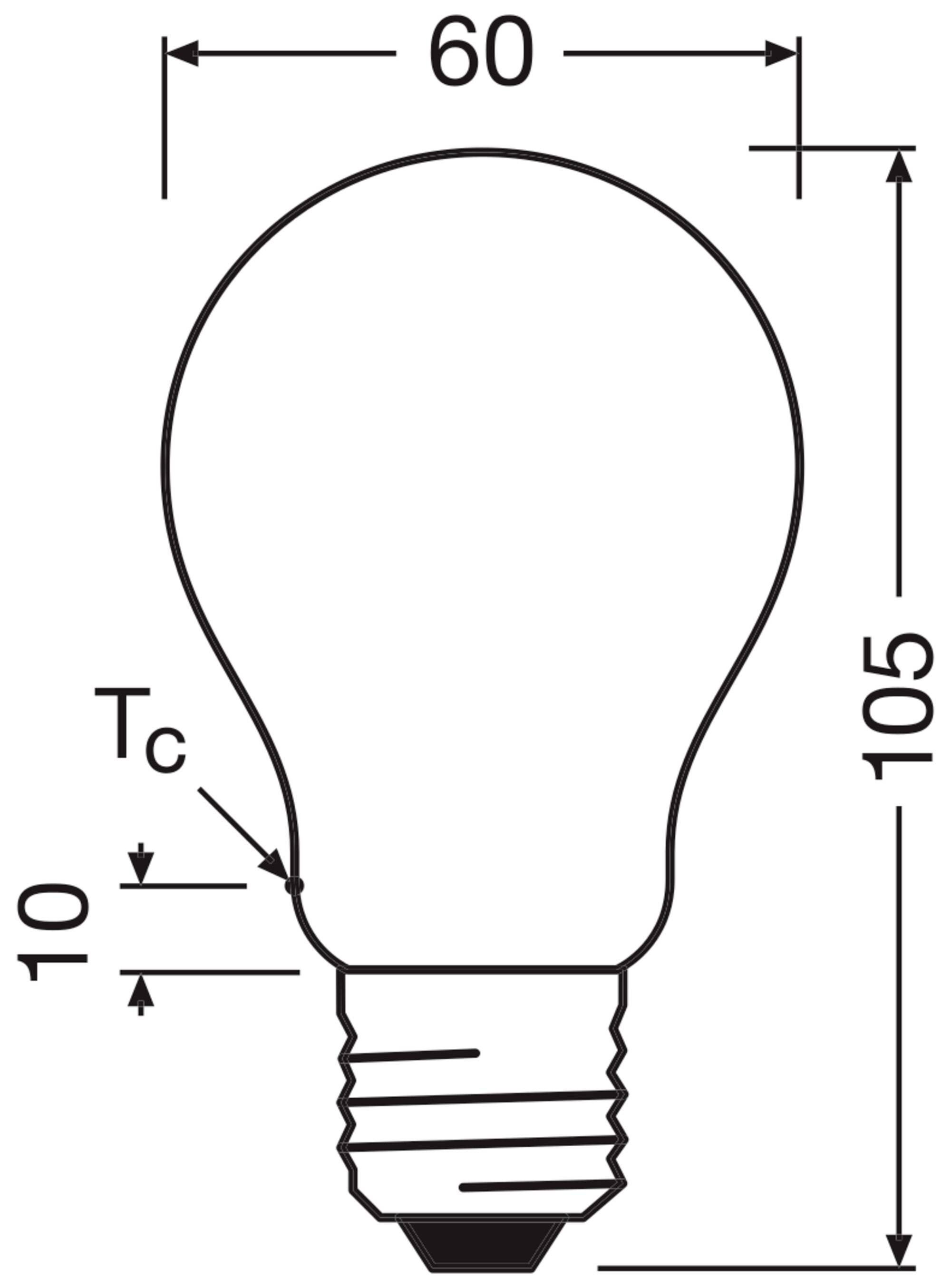 OSRAM HOMELIGHTING 4099854348051 LED Energetická třída (EEK2021) A (A - G) E27 7.2 W teplá bílá 3 ks-3