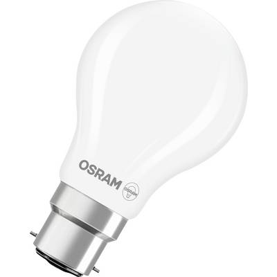 OSRAM HOMELIGHTING 4099854468094 LED Energetická třída (EEK2021) D (A - G) B22d 5.9 W teplá bílá (Ø x v) 60.00 mm x 60.0-0