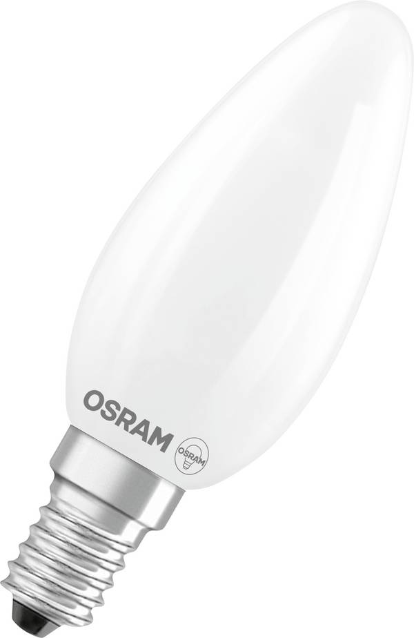 OSRAM HOMELIGHTING 4099854466311 LED Energetická třída (EEK2021) D (A - G) E14 svíčkový tvar 1.8 W studená bílá (Ø x v) 35.00 mm x 35.00 mm nestmívatelné 1 ks