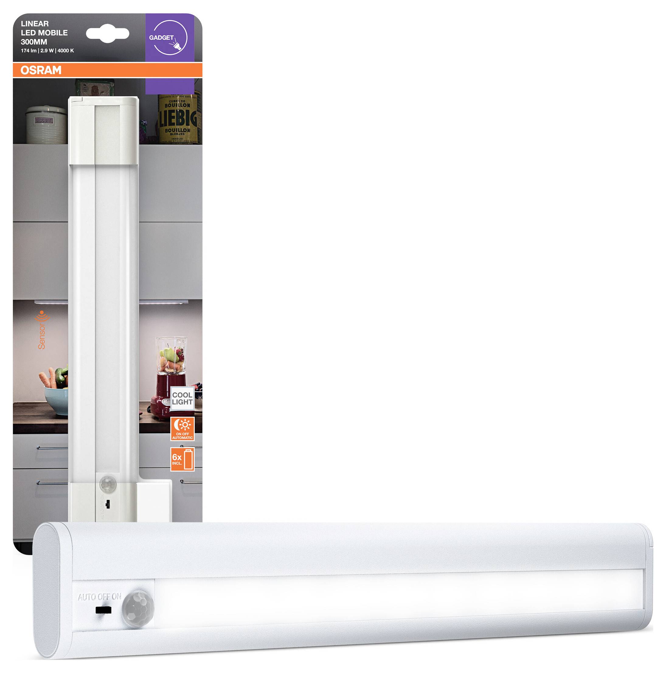 OSRAM HOMELIGHTING Linear LED Mobile Battery 300 White LED svítidlo zápustné LED LED bílá-1