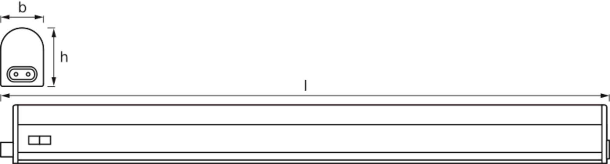OSRAM HOMELIGHTING LED Switch Batten 900 mm 10 W 4000 K LED svítidlo zápustné LED 10 W neutrální bílá-5